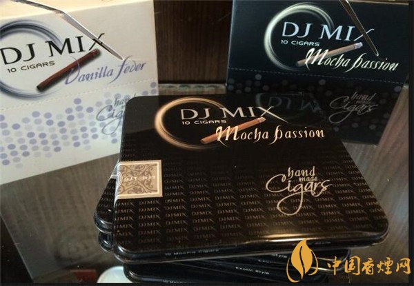美國(guó)dj mix香煙多少錢(qián)一包 鐵盒迷你咖啡味dj mix香煙價(jià)格25元/包